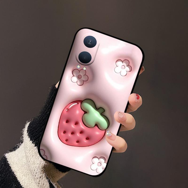 For Oneplus Nord CE 4 Lite Case Flower Soft Silicone Cute Cartoon Phone Case For Oneplus Nord CE 4 Lite CE4 Back Cover Protect