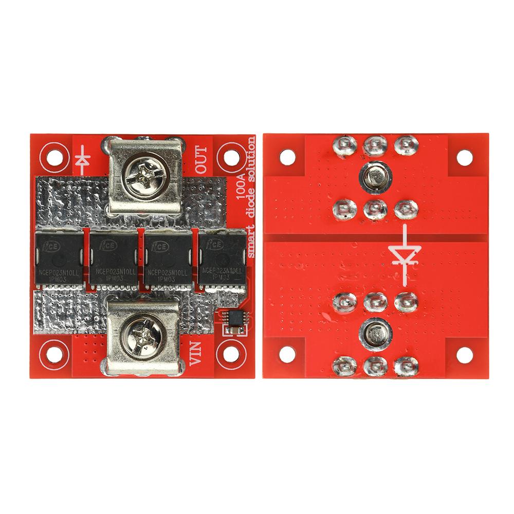 Ultra Low Dropout 100A High Current Ideal Diode Module No Ground No Forward Voltage Limit Anti Backflooding Charging Module