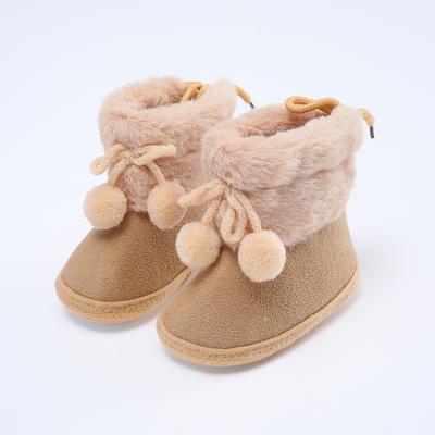 Winter Snow Baby Boots Newborn Warm Booties Soft Sole First Walkers Shoes Baby Girls Boys Infant Shoes Toddler
