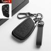 Leather Metal Car Key Case For Envision S Plus Gl8 Lu Zun Phev Century Auto Key Protector Shell Holder Decorative Accessories