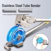 Stainless Steel and Aluminum Pipe Bender for 8mm, 10mm, 12mm, 14mm Pipes: Suitable for Seamless Steel, White Steel, Copper, and Air Conditioning Pipes