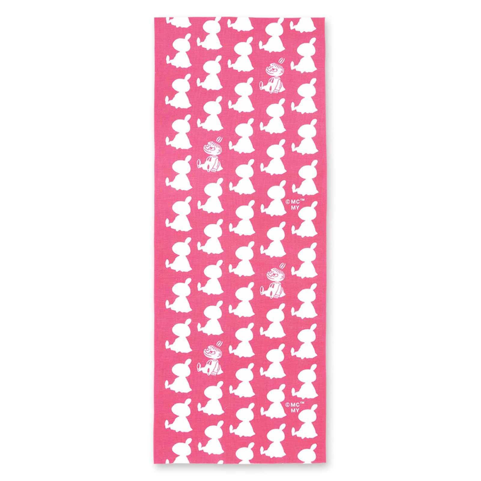 

Miyamoto Moomin Reversible Tenugui Little My Made in 33 x 51046 Towels, (Tenugui) - Sitting, Japan, Approx. 90cm,