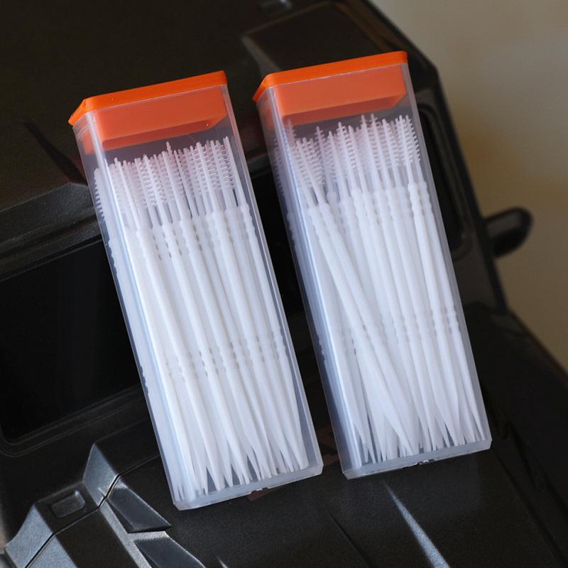 Portable Double-Ended Disposable Toothpick Cleaner for Gaps