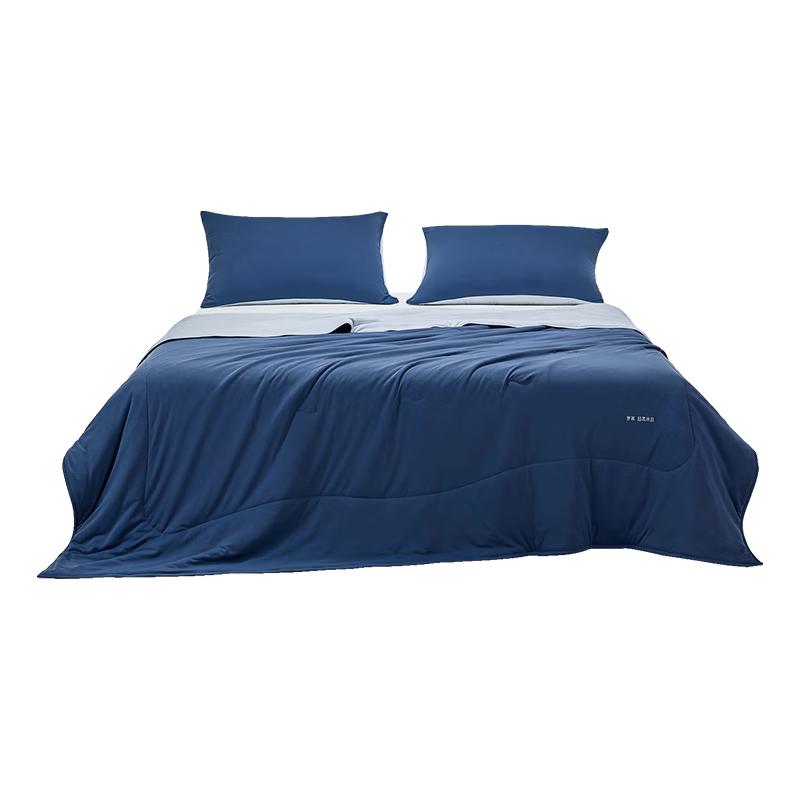 Luolai Antibacterial Cooling Summer Quilt 150x200 cm синий