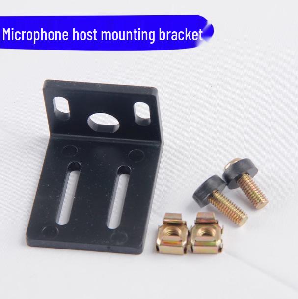 Universal Microphone Bracket with Flight Case and L-Shaped Ear Accessory Fixing