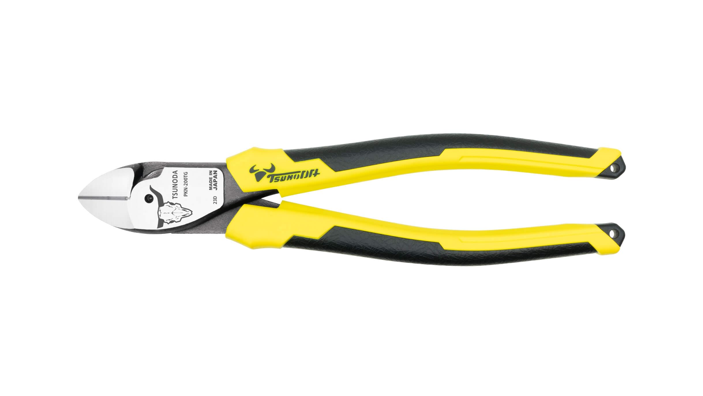 

TSUNODA Power Hard Wire Nippers, Eccentric, for Electrical Work, 200mm, PKN-200TG