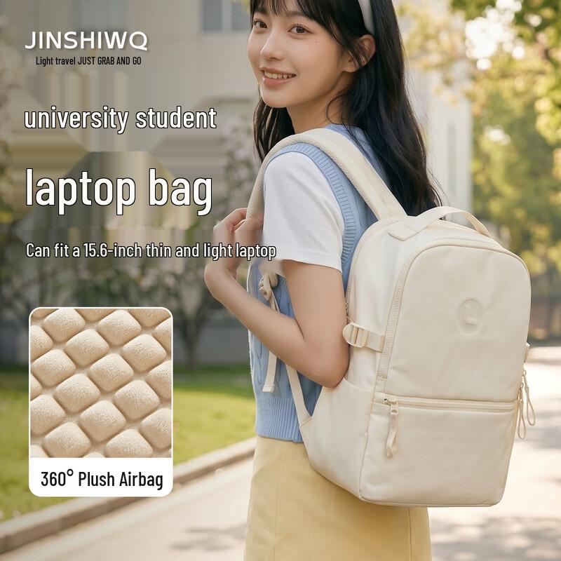 JINSHIWQ Unisex 15.6-inch Laptop Backpack