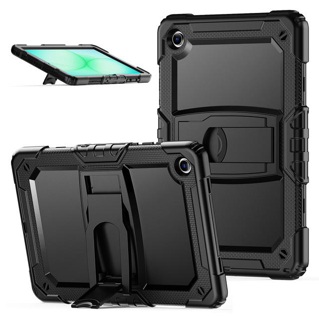 

Case Universal For Samsung Galaxy Tab A11 A9 Plus 2025 2023 11.0 inch SM-X230 X236B X210 X215 X216B X218U Kickstand Hybrid Cover A11Plus SM-X230 X236 чёрный