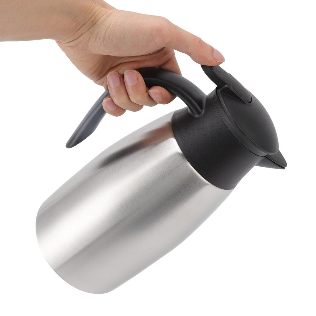 Large Capacity Press Type Thermal Kettle Inner   304  Stainless Steel Thermal Coffee   for Home Student