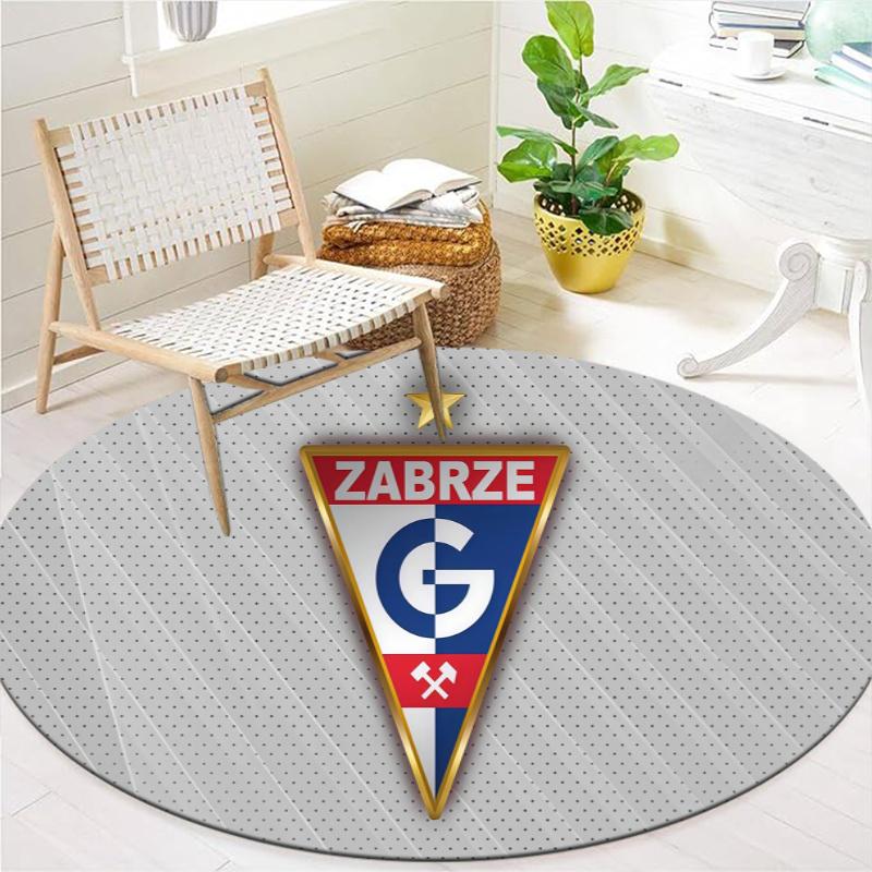 Tappeto Rotondo Gornik Zabrze, Tappeto per Soggiorno Camera da Letto Divano Stanza dei Giochi Decorazione, Tappetino Antiscivolo