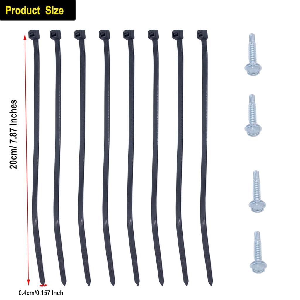 MOCW 7-Foot 7-Pin Vehicle Trailer Wiring Harness Extension Truck Bed Extension For 5Th Wheel And Gooseneck Trailers For Chevrolet, Dodge, Ford,