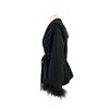 La Vita Junko Ostrich Fur Half Coat Lqwco031