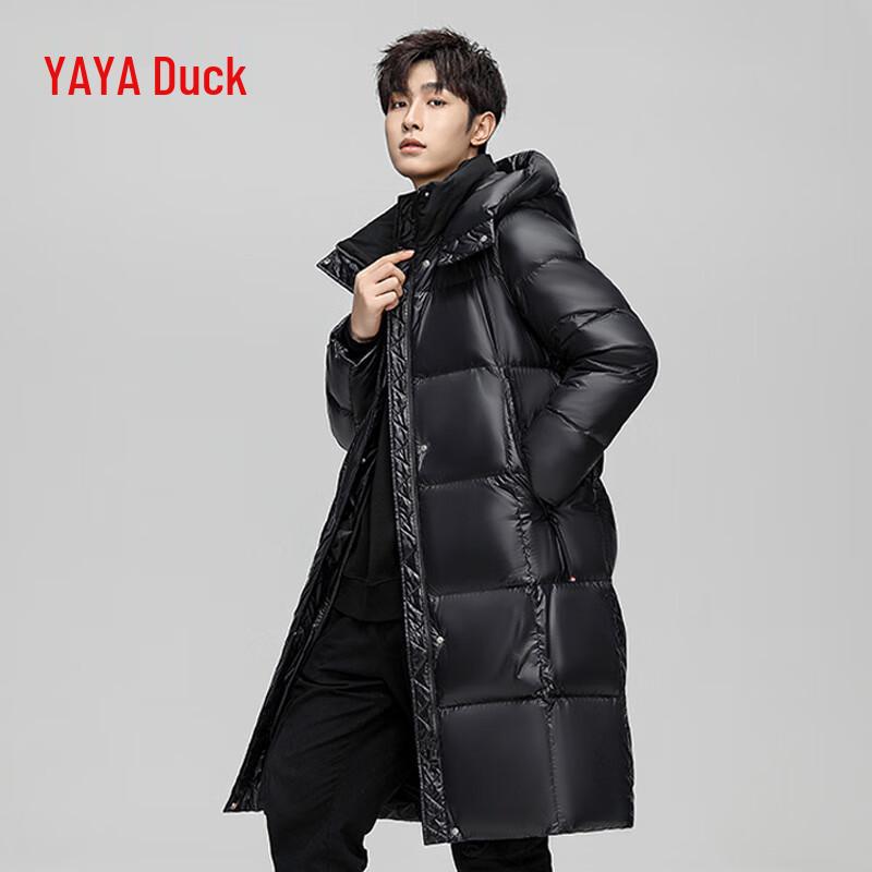 

Yaya Women s Long Hooded Winter Down Jacket M