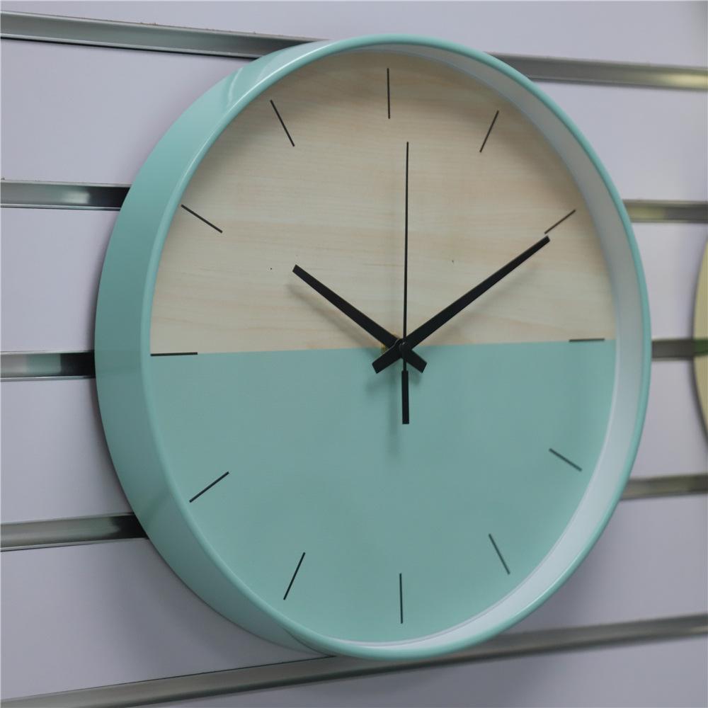 

12 дюймов 30 см Бесшумные настенные часы с маятником Креативные Модные Скандинавские Гостиная Кварцевые Часы