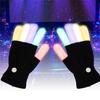 1Pc LED Glowing Light Up Glove Tip Finger Lighting Winter Warm Holiday Decor