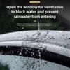 Xpeng P7 P7i 22-25 Car Window Rain Eyebrow Weathershield Window Visor Shade Cover Clear Vision Deflector Guard Window Deflector