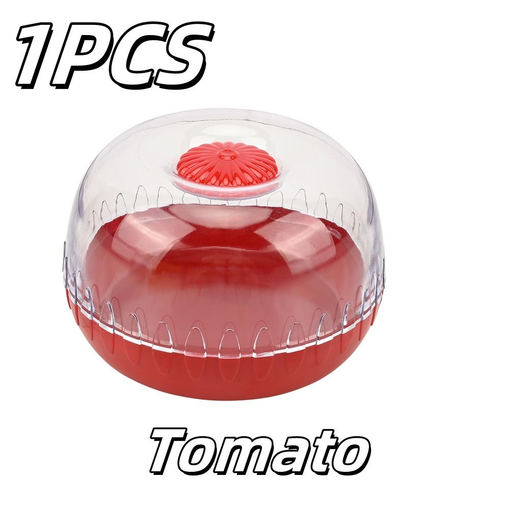 1pcs Plastic Refrigerator Storage Box Portable Vegetable Fruit Tomato Lemon Preservation Boxs Kitchen Preservation Storage Box
