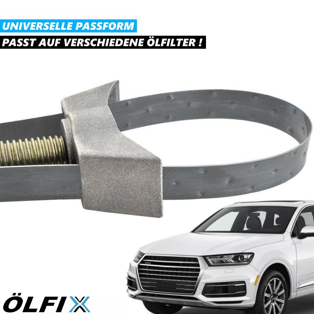 ÖLFIX Oil Filter Wrench Strap Wrench Oil Filter Tool Universal Metal 60-110