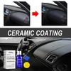 150ml Plastic Parts Refresher Agent Car Ceramic Coating with Sponge Plastic Refurbishment Ceramic Coating Ceramic Coating Agent