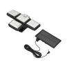 Outdoor Solar Lights IP65 Waterproof 198LEDs Motion Sensor Lights with 4 Adjustable Heads
