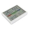 LED Desk Clock with with Temperature and Humidity Display 240mAh 1224H Digital Alarm Clock with