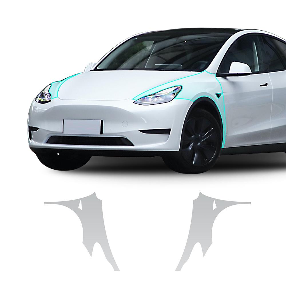 TPU Scratch Resistant Car Paint Protection Film For Tesla Model Y 2020 2025 2025 2025 2025 Clear Bra PPF Decal Kit Accessories