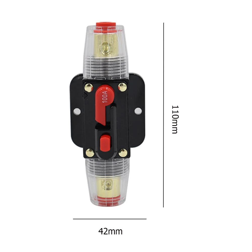 12V-24V DC Car Truck Resettable Circuit Breaker 20A 30A 40A 50A 60A 80A 100A 125A 150A Resettable Fuse Short Protection Fuse