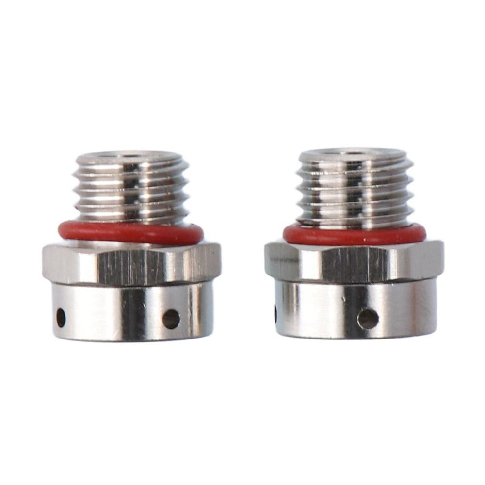 Nickel Plated Air Vent Plug Breather Brass Vent Valve Durable Drainage Valve  Worker