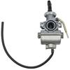 PZ20 Carburetor with Manual Choke Lever for 110cc, 125cc Quad ATV's, Dirtbike & GoKarts | Kandi TaoTao Coolster SunL K&F Standard of Japan