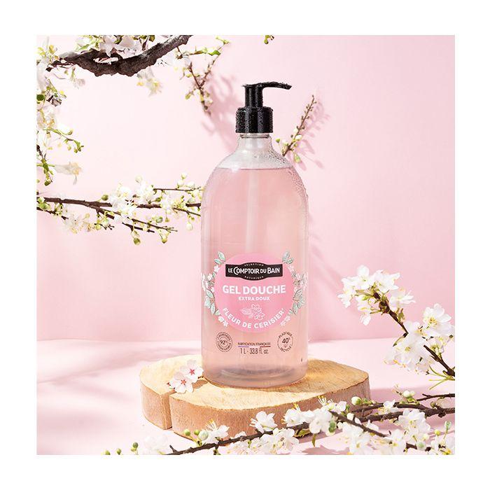 Le Comptoir du Bain Gel Douche Fleur de Cerisier 1 L
