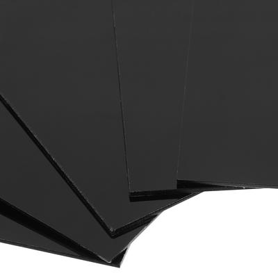 10Pcs 2Mm Black Acrylic Sheet for DIY Crafts Painting Photography Display Home Decor Handmade Gifts Elegant Sturdy Craft Sheet