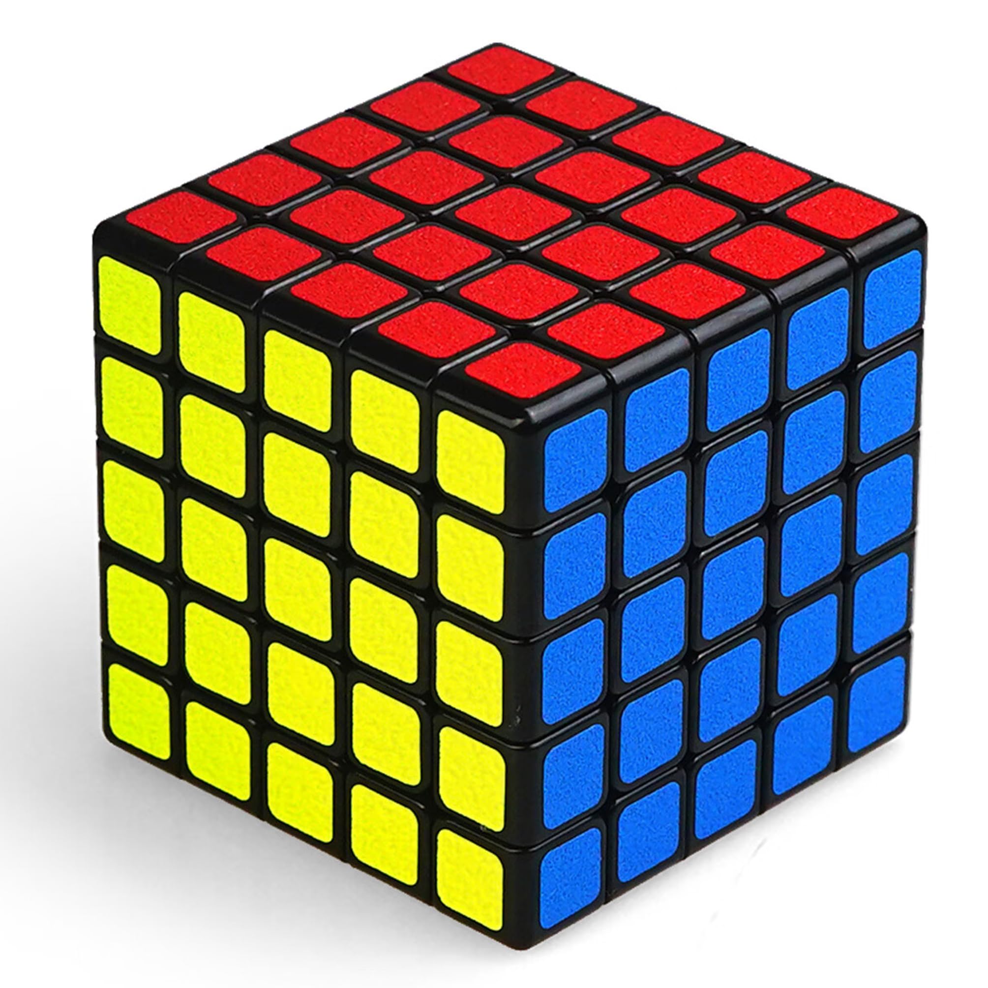 

Magic Cube Official WCA International Competition Standard Smooth Rotation 3D Puzzle Educational Toy Legend (5x5 Logo-less)