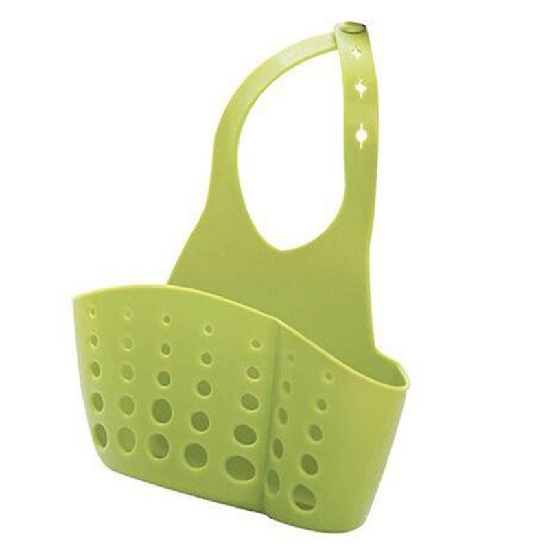 Sink Storage Holder Home Storage Drain Basket Kitchen Sink Holder Adjustable Soap Sponge Hanging Drain Basket Bag