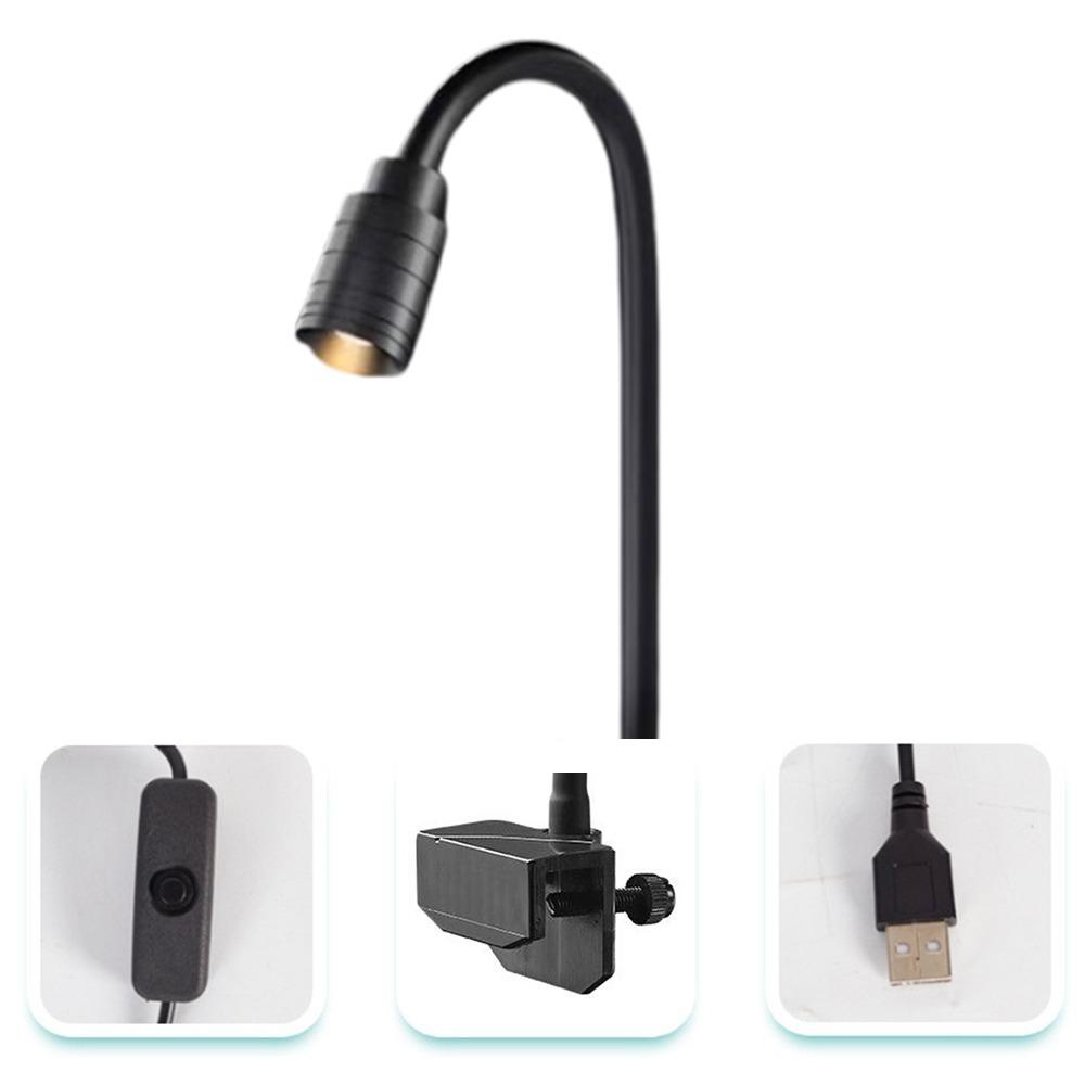 Adjustable Fish Tank Clip Lamp USB Fish Tank Lights New LED Aquarium Light  Home Decorations