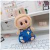 10/15cm Cotton Doll Clothes Set Include Hairband Shirt Tie Overalls 17cm Labubu Clothes Dress Up Accessories DIY Toys