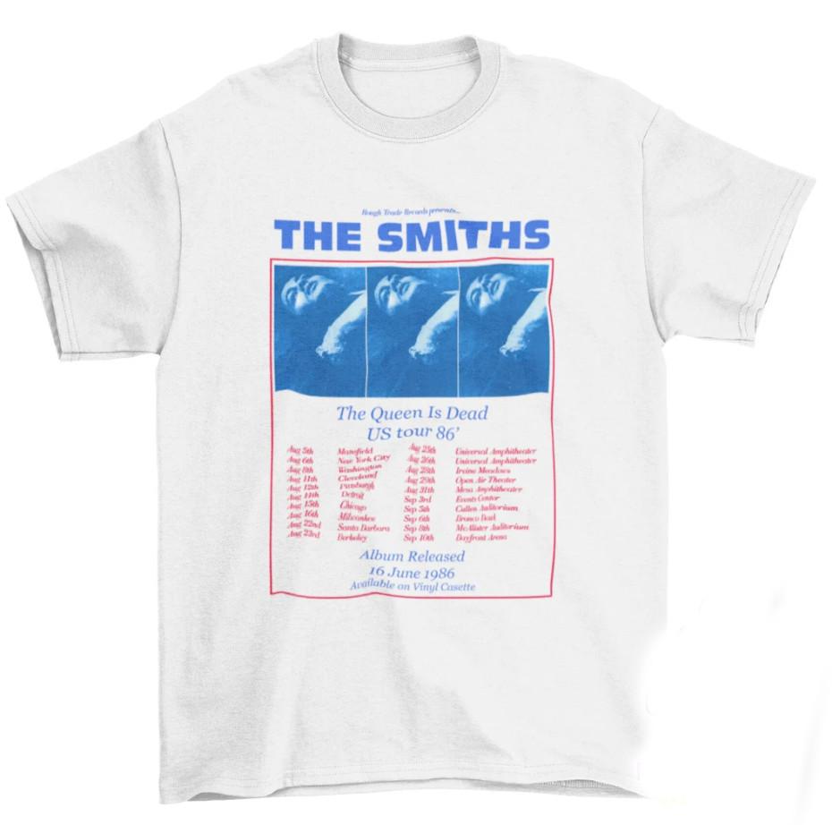 The Smiths Us Tour 86 Queen is Dead T-shirt size S-5XL M
