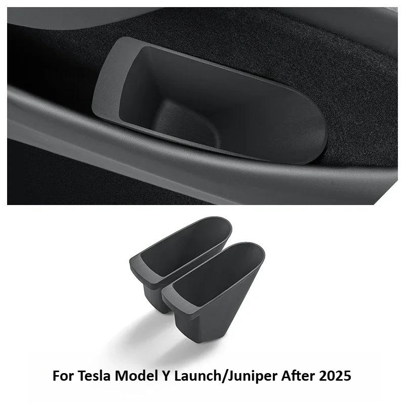Trash Can for Tesla Model Y Juniper/Model 3 2026 Storage Buckets Driver Passenger Doors Organization Storage Box Car Accessories