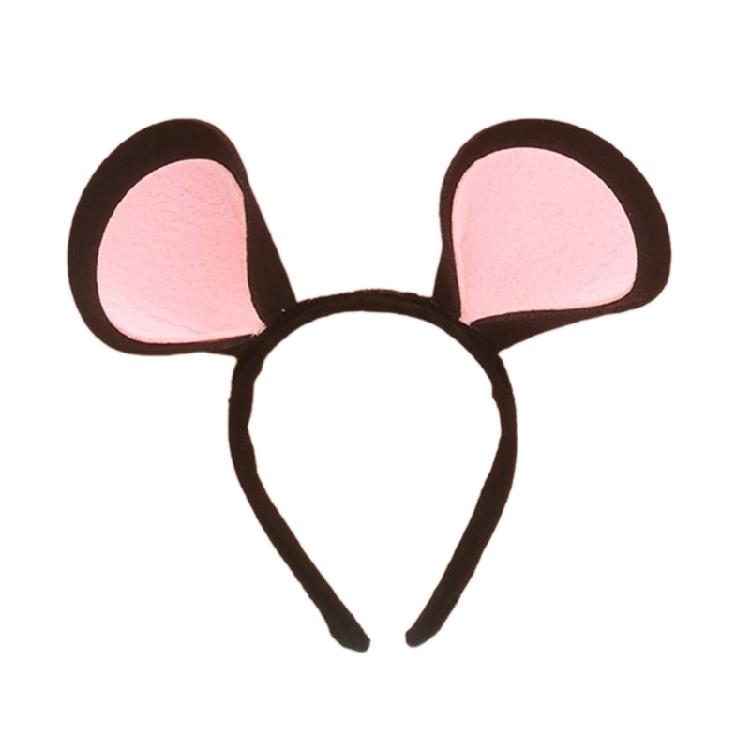 Cartoon Ear Hairband Roleplay Costume Props Halloween Hairhoop Women Accessories