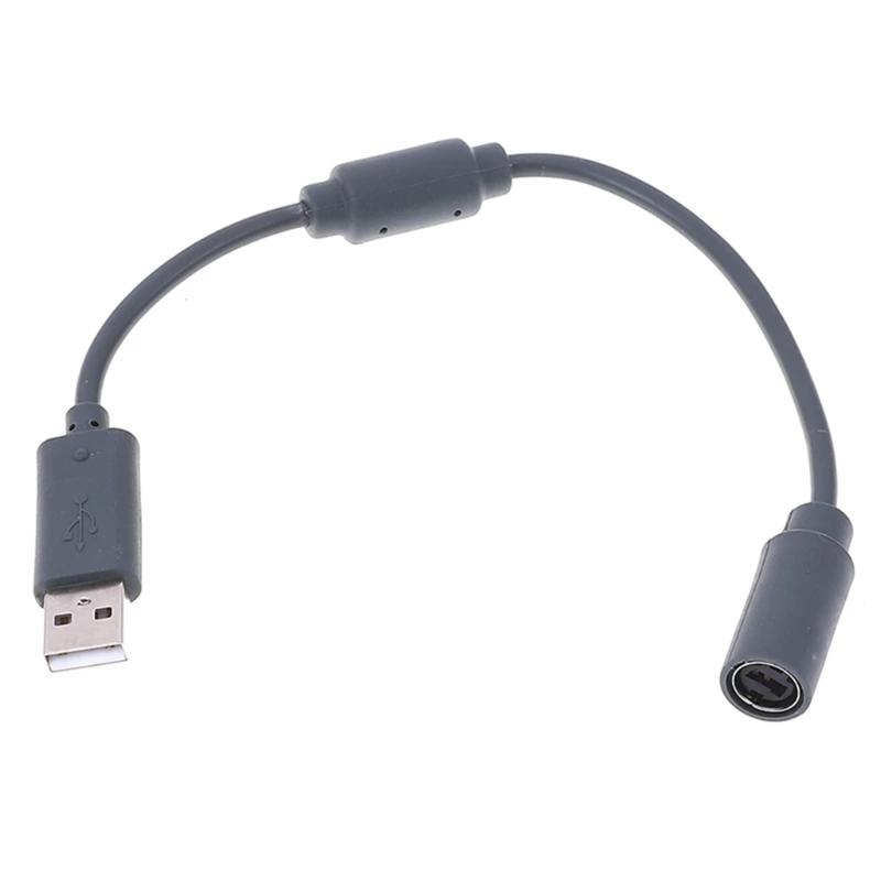 USB Breakaway Adapter Cord Replacement Dongle Extension Adapter Wire Cable Line for 360 Game Controller