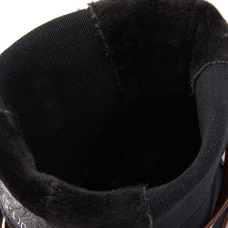 

Leather Chelsea Boots Women s 2025 Autumn and Winter New Thick-soled High Casual Martin Boots Women s Versatile Boots Women s Long Boots 40