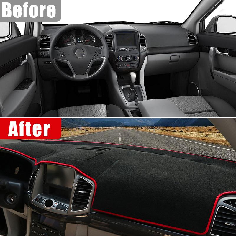 For Chevrolet Captiva 2006-2011 2012 2013 2014 2015 2016 2017 2018 Car Dashboard Avoid Light Pad Trument Carpets Accessories