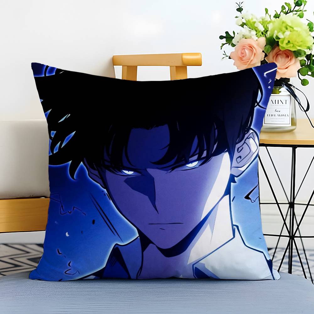 Cool Man S-Solo Leveling-MT Comic Pillow Case Printed Brushed Fleece Pillow Baby Skin-Touch Eco-Friendly Dye-Sublimat