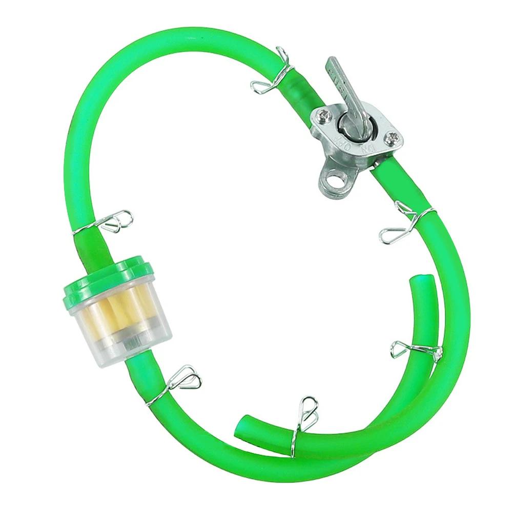 Universal Motorcycle Moped Fuel Filter Motorcycle Gas Fuel Oil Filter 6mm for Scooter Dirt Bike ATV