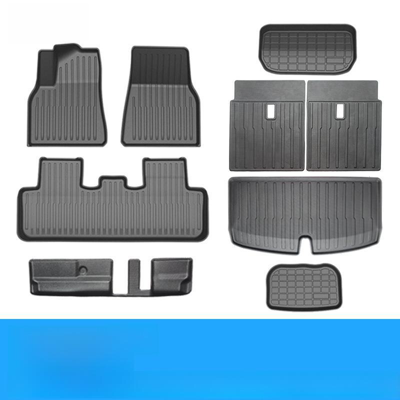 

«Водонепроницаемые коврики для пола и багажника из термопластичного эластомера для Tesla Model Y» (5-ти и 7-ми местные)