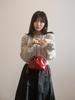 Oimo Leather Dumpling Bucket Bag - Red