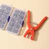 Snap Button Kit With Hand Pressure Pliers 50pcs Snaps , Metal Snaps For Sewing, Sewing Snaps For DIY Crafts Clothes Hats