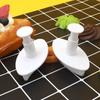 Frühlings-Keksform Blume Weihnachtsblätter Kunststoff Haushalt Küche DIY Festival Party Dessert Kuchen Dekoration Requisiten TMZ