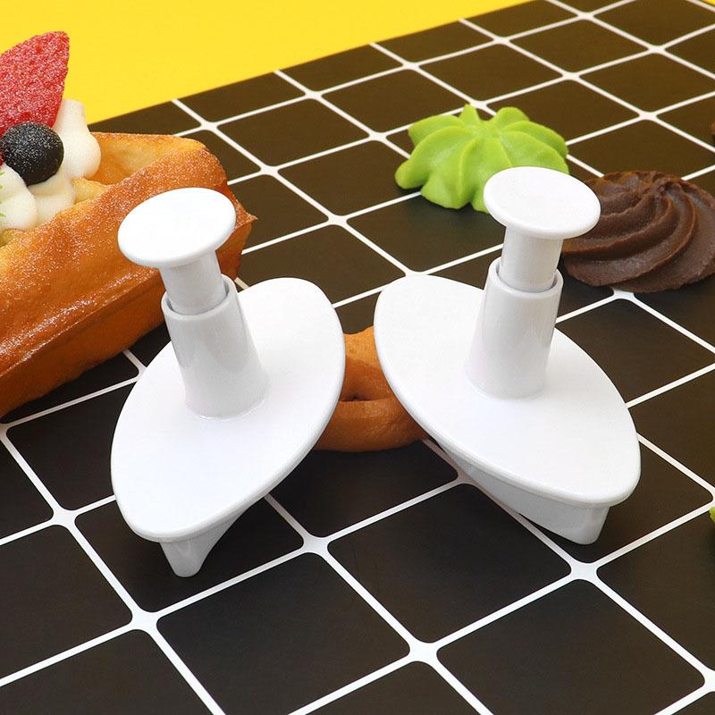 Frühlings-Keksform Blume Weihnachtsblätter Kunststoff Haushalt Küche DIY Festival Party Dessert Kuchen Dekoration Requisiten TMZ