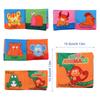 Soft Book Nontoxic Fabric Baby Cloth Books Early Education Toys 8 Page