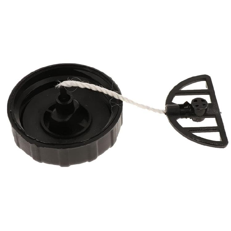 Pack Of 2 Replacement Petrol Fuels Oil Caps Suitable For MS180 MS170 MS018 MS017 Chainsaws Easy To Install Black Plastic